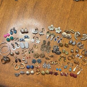 Huge lot of earrings